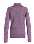 Mobile Preview: Golfino lady Strick Sweater Melange, purple