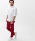 Preview: Brax mens slim fit Hose Everest flat front chino, red