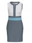 Preview: Brax Golf Dress DINA, cooltec, weiß-blau