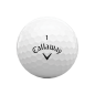Preview: Callaway WARBIRD Sponsor Golf Ball, weiß mit unserem LOGO