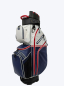 Preview: Fastfold Cartbag Polaris 2.0 9'' Rain Dry, navy-white