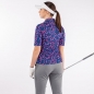 Preview: Galvin Green MARISSA Damen Polo, blue-pink