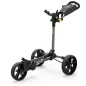 Preview: Powakaddy Push-Trolley DLX-lite, dunkelgrau