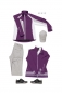 Preview: Galvin Green Damen LS Polo MINDY in purple