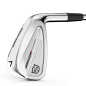 Preview: Wilson DYNAPOWER Forged, Eisen #6-P,S, steel, alle Versionen gefittet
