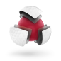Preview: Wilson TRIAD Golfball, gelb, dz