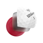 Preview: Wilson TRIAD Golfball, gelb, dz