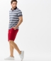 Preview: Brax mens Bermuda BIELLA, rot