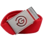 Preview: Galvin Green WARREN, unisex Textil Gürtel, red