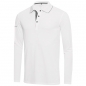 Preview: Galvin Green MARC mens LS Polo, weiß