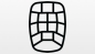 Preview: PING Cart Bag DLX in black, Top