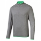 Preview: Puma DUNLUCE mens LS 1/4 Zipp, grau