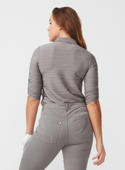 Röhnisch WAVE lady long Polo, grey