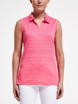 Röhnisch NOUR sleeve less Polo shirt, flora