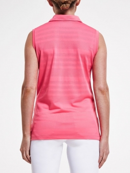 Preview: Röhnisch NOUR sleeve less Polo shirt, flora