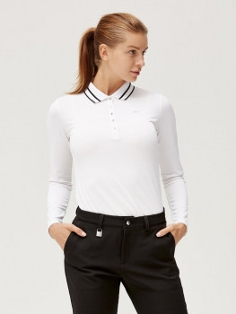 Röhnisch PIM LS Polo shirt, weiß