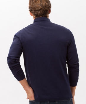 Brax leichter Baumwoll Troyer TADEO, navy
