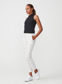 Röhnisch CHECK Chino lady Golf PANT, weiß