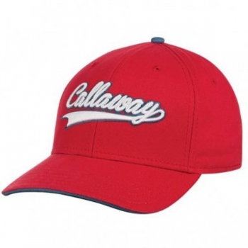 Callaway mens THROWBACK Cap, red-white