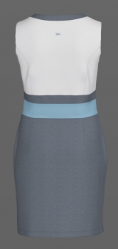 Preview: Brax Golf Dress DINA, cooltec, weiß-blau