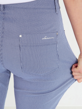 Abacus lady 7/8 Golfhose BOVEY, blue, Größe 38