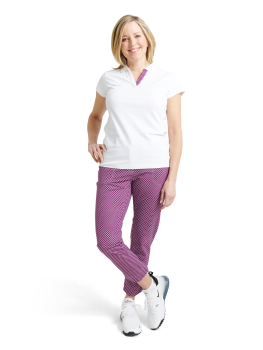 Abacus lady 7/8 Golfhose MERION, violett, Größe 38