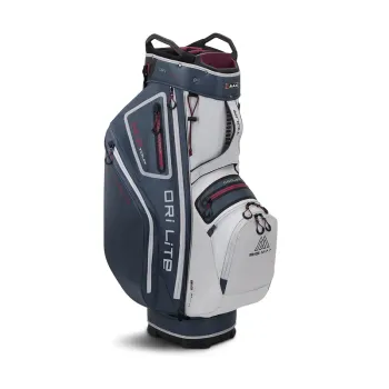 Big Max Dri-lite Tour Cart bag, white-blue-merlot