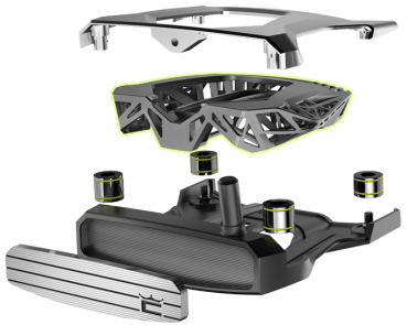 Cobra KING 3D Printed Agera Putter, RH