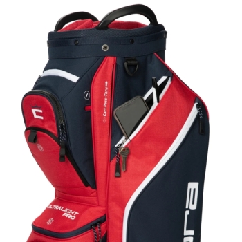 Preview: Cobra King Ultra-light pro Cart Bag, navy-red