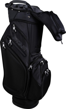 Fastfold Cartbag 9,5" STAR, black