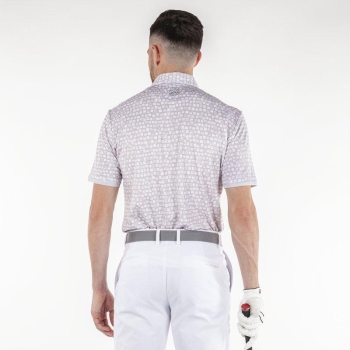 Galvin Green MAC mens Polo, white grey