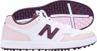 Preview: New Balance Women's 480 Golf SL White/Light Pink