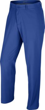 Nike mens Flat front strech woven Golfhose, royal