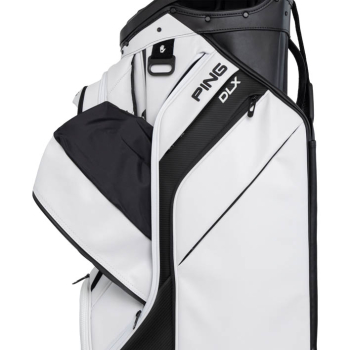 PING Cart Bag DLX in black, Top