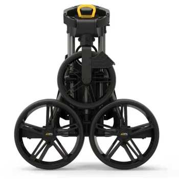 Preview: Powakaddy Push-Trolley DLX-lite, dunkelgrau