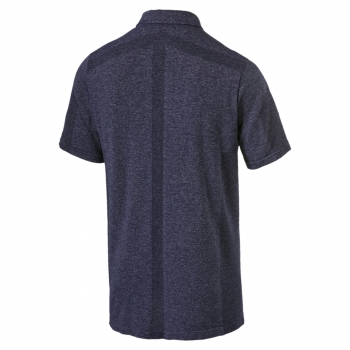 Preview: Puma mens evoKnit Polo, navy
