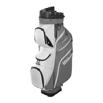 Wilson Cart Bag I-LOCK, grey-white-black