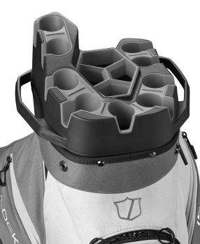 Wilson Cart Bag I-LOCK, grey-white-black