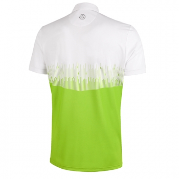 Galvin Green MOSS mens Polo, weiß-lime