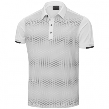 Galvin Green MYLES mens Polo, white