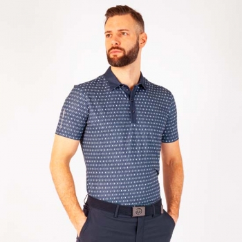 Galvin Green MARIO mens Polo, navy