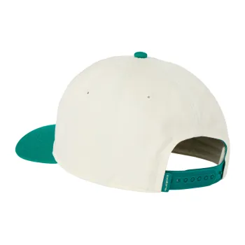 Preview: Cobra mens PINES Golf cap, Alpine Snow-Wild Green