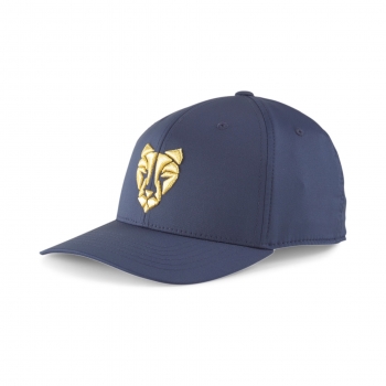 Puma mens ROAR SNAPBACK CAP, navy-gold
