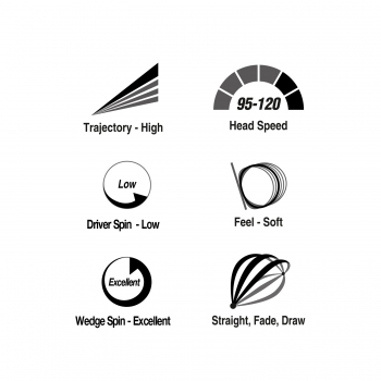 Preview: Volvik S4 Tour 4 pice Golf Ball, dz, weiß