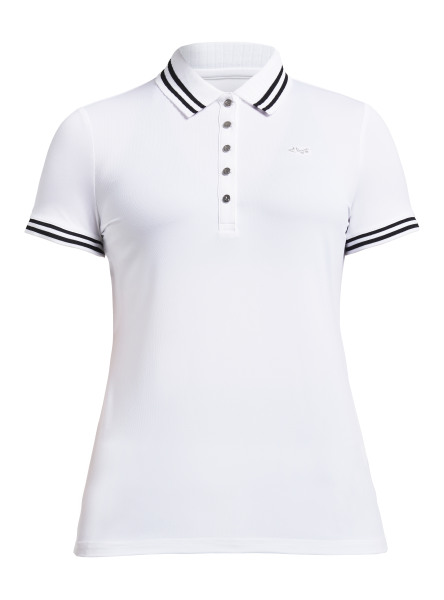 Röhnisch STRIPE lady Polo, weiß