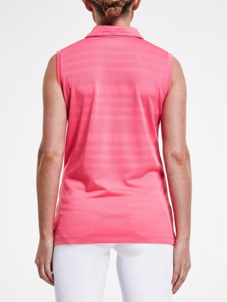 Röhnisch NOUR sleeve less Polo shirt, flora