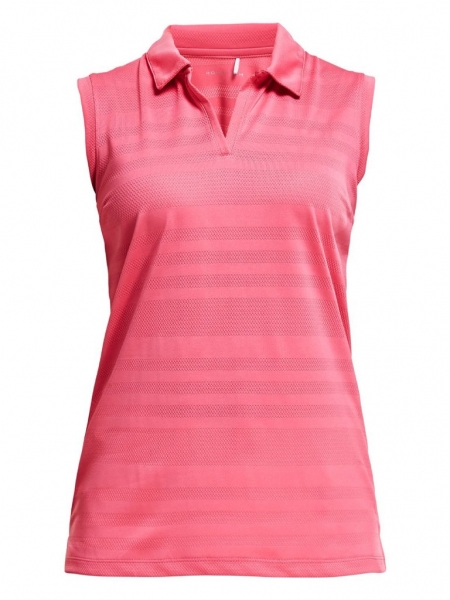 Röhnisch NOUR sleeve less Polo shirt, flora