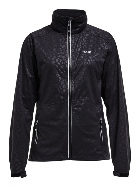 Röhnisch ELVI, lady Rain Jacket, black-clover