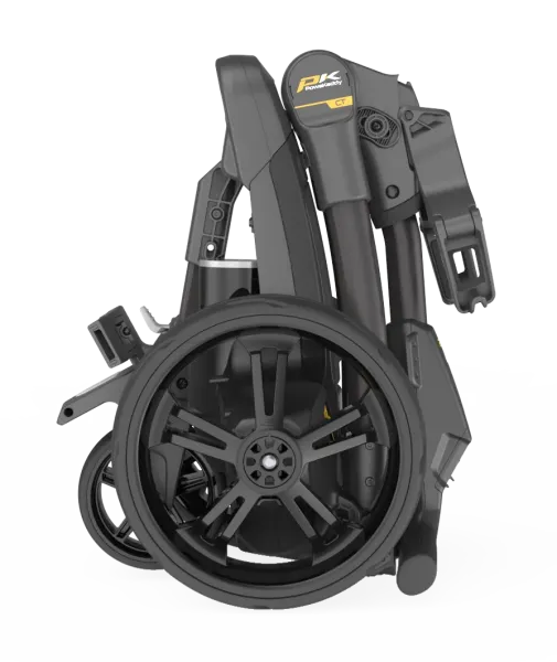 Powakaddy C2 EBS mit Xl AKKU inkl. Schirmhalter, DAS ULTRA-KOMPAKTE CT-EINSTEIGERMODEL