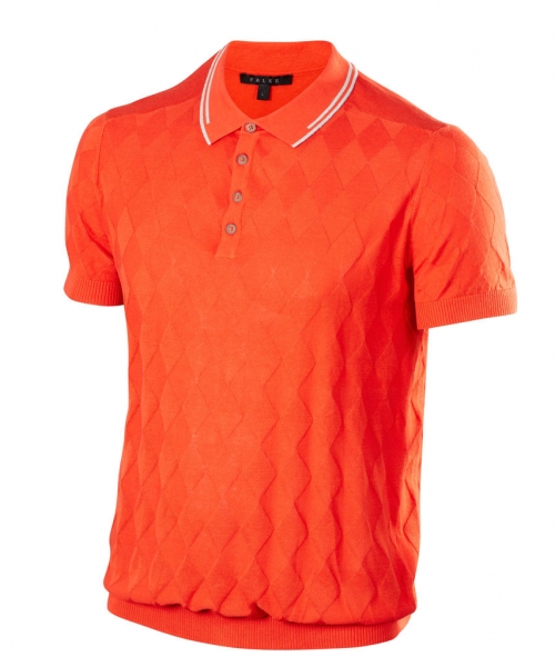 Falke mens Polo GO nature in orange